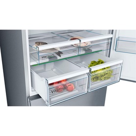 Serie 4 - Free-Standing Fridge-Freezer With Freezer At Bottom