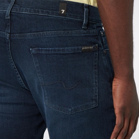 Slimmy Luxe Performance Mid Rise Slim Fit Jeans