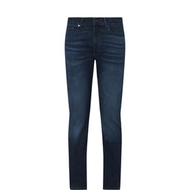 Slimmy Luxe Performance Mid Rise Slim Fit Jeans