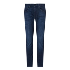 Slimmy Mid-Rise Tapered Jeans