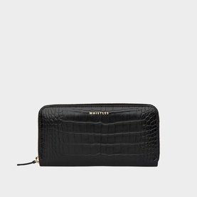 Shiny Croc Long Purse