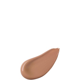 Shiseido Total Radiance Foundation swatch showing a medium warm beige tone, 30ml