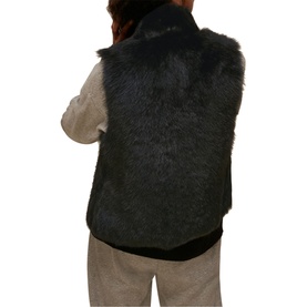 Short Toscana Sheepskin Gilet