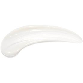 Sisley Sisle&yuml;a L'Int&eacute;gral Anti-&Acirc;ge Firming Concentrated Serum texture swatch showing a smooth, pearlescent white cream smear