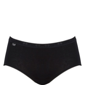 4-Pack Midi Briefs Black