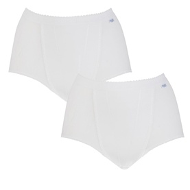2-Pack Control Briefs White