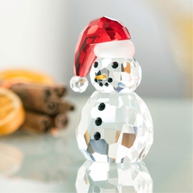 Small Snowman Santa Hat