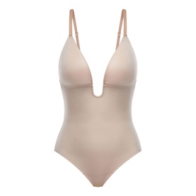 SPANXshape&trade; Suit Your Fancy Plunge Low-Back Thong Bodysuit