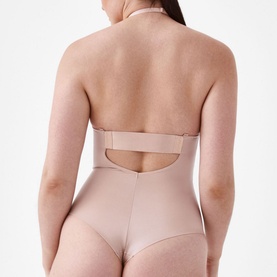 SPANXshape&trade; Suit Your Fancy Plunge Low-Back Thong Bodysuit