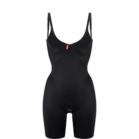 SPANXshape&trade; Invisible Open-Bust Mid-Thigh Bodysuit