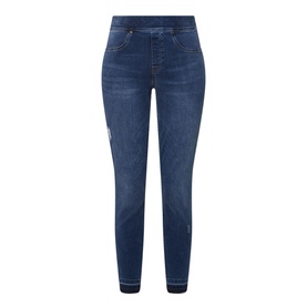 Distressed Denim Leggings