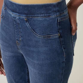 Distressed Denim Leggings