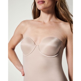 SPANXshape&trade; Suit Your Fancy Strapless Cupped Brief Bodysuit