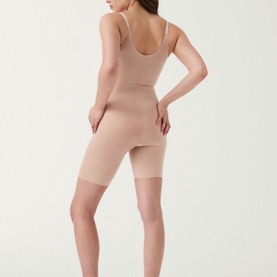 SPANXshape&trade; Invisible Open-Bust Mid-Thigh Bodysuit