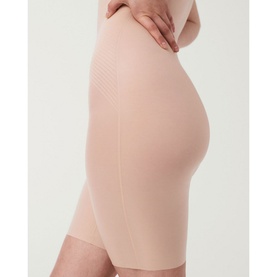 SPANXshape&trade; Invisible Open-Bust Mid-Thigh Bodysuit