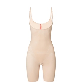 SPANXshape&trade; Invisible Open-Bust Mid-Thigh Bodysuit
