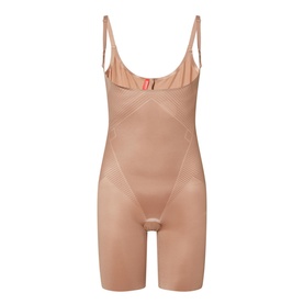 SPANXshape&trade; Invisible Open-Bust Mid-Thigh Bodysuit