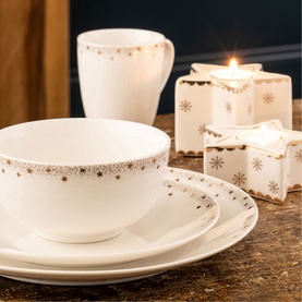 Stardust 12-Piece Dinner Set