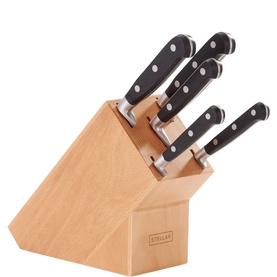 Sabatier IS Five-Piece Knife Block Set