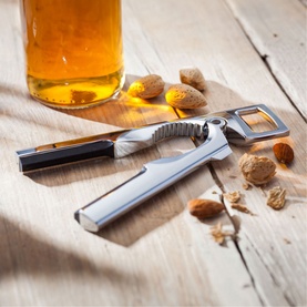 Chrome Tools Nut Cracker & Bottle Opener