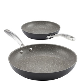 Rocktanium Non-Stick Two-Piece Frying Pan Set