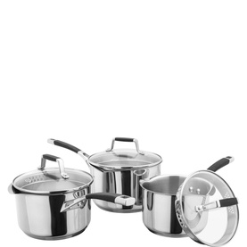 5000 Three-Piece Saucepan Set