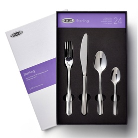 Sterling 24-Piece Cutlery Set
