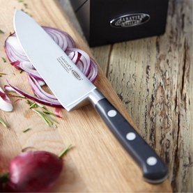 Sabatier IS Five-Piece Knife Block Set Black