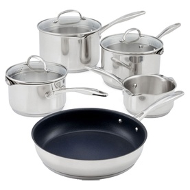 7000 Five-Piece Draining Saucepan Set