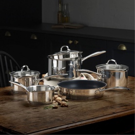 7000 Five-Piece Draining Saucepan Set
