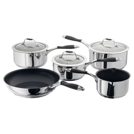 James Martin JM Five-Piece Saucepan Set