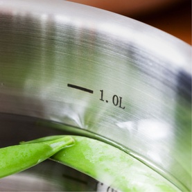 Stay Cool Four-Piece Non-Stick Draining Saucepan Set