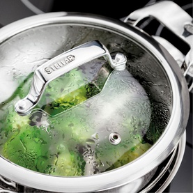 Steamers Three-Tier Steamer Set 24cm