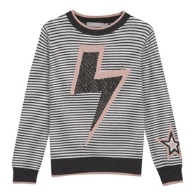 Striped Lightning Bolt Jumper