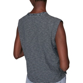Stripe Muscle Vest Top
