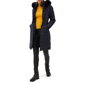 Synthia High Shine Puffer Coat