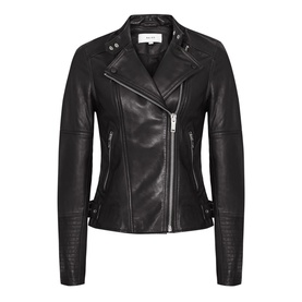 Tallis Leather Biker Jacket