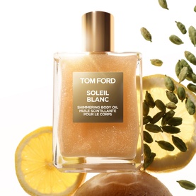 Soleil Blanc Shimmering Body Oil - Gold