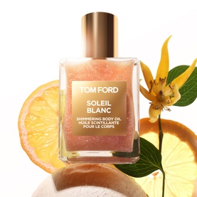 Soleil Blanc Shimmering Body Oil - Gold