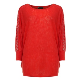 Talia Lace Trim Knit