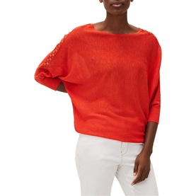 Talia Lace Trim Knit