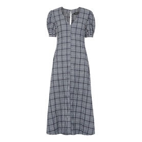 Tabitha Check Midi Dress