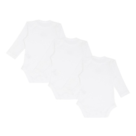 Three Pack Long Sleeve Bodysuits