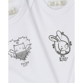 Three Pack Cute Animal Sleepsuits