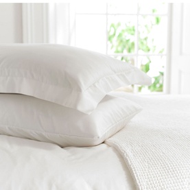 400 Thread Count Oxford Pillowcase White