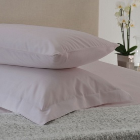 200 Thread Count Cotton Percale Pillowcase Pink