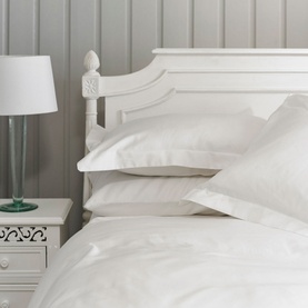 400 Thread Count Duvet Set White