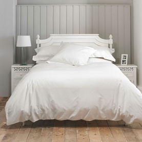 400 Thread Count Duvet Set White