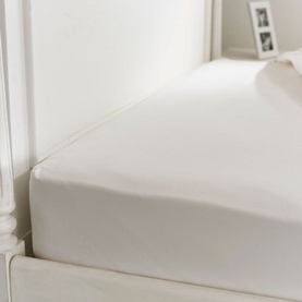 400 Thread Count Fitted Sheet White