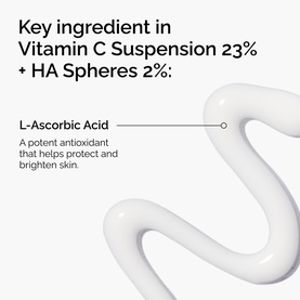 Vitamin C Suspension 23% + HA Spheres 2%